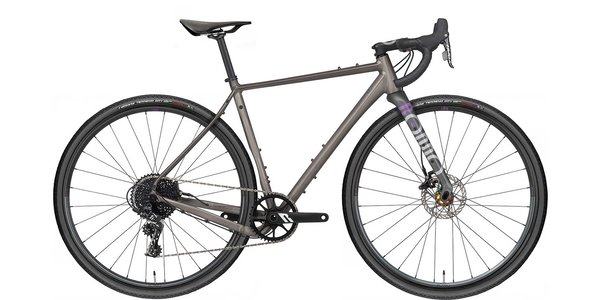 Rondo Ruut AL 1 Gravel Plus Bike, Raw/Grey
